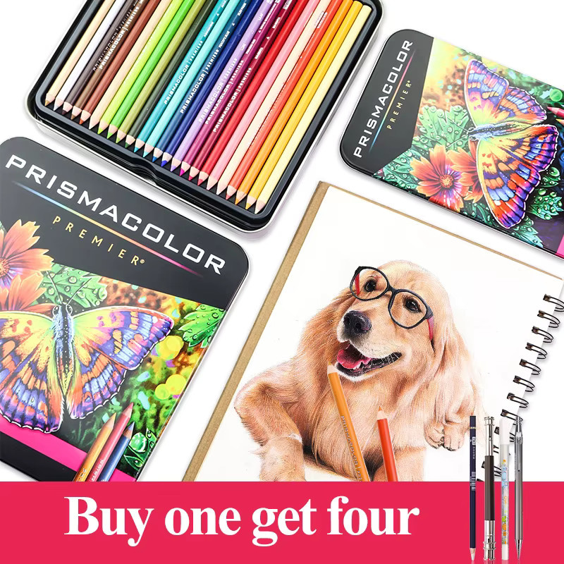 PRISMACOLOR Professionelle Ölpastell-Buntstifte Set in der Eisenbox, 72 Farben - Bild 1