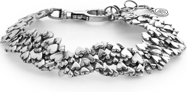 Rebel & Rose Armband, 925 Silber, Damen - Bild 1