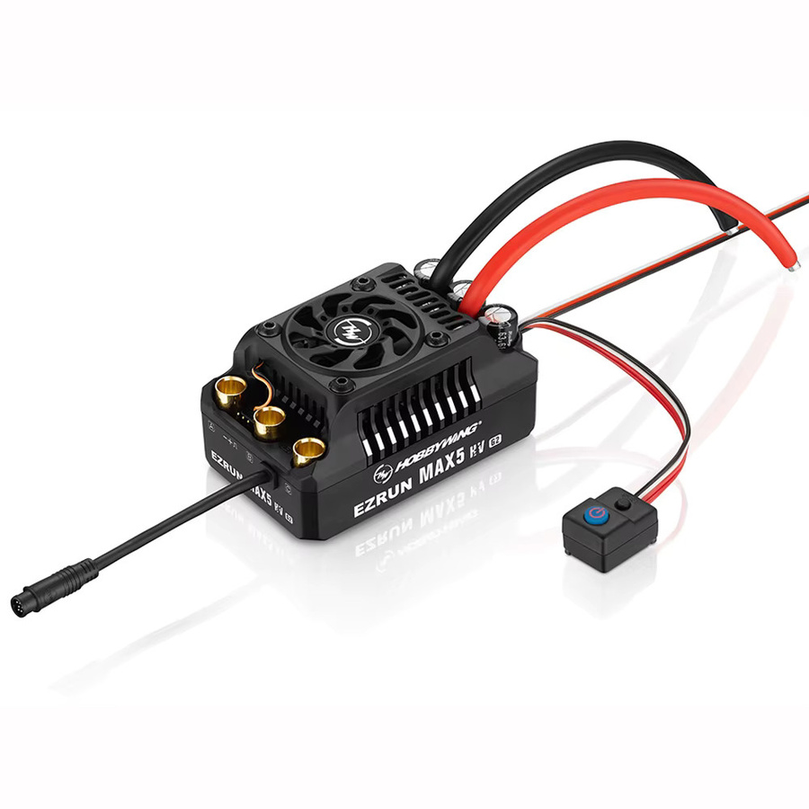 Hobbywing EZRUN Max5 HV G2 ESC mit bürsenlosem Motor, für 1/5 Truck/Buggy - Bild 2