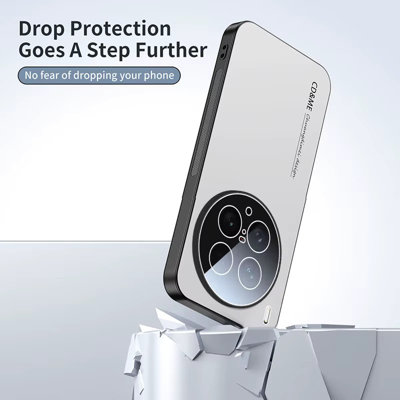 Fudusaidman AG Matte Schutzhülle für VIVO X200 Pro, X200S und X200Ultra mit magnetischem PC Frosted 360-Grad-Ständer in Weiß - Bild 4