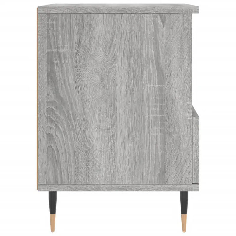 Vidaxl Nachttische 2er-Set in Grau, modern und klassisch, B/T/H: 40 x 35 x 50 cm - Bild 5