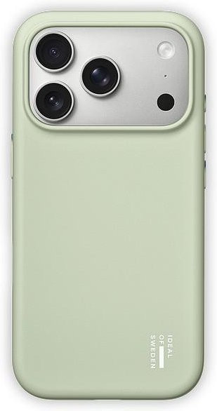 iDeal of Sweden MagSafe Silikon-Handyhülle für iPhone 17 Pro und iPhone 17 in Sage Green - Bild 1