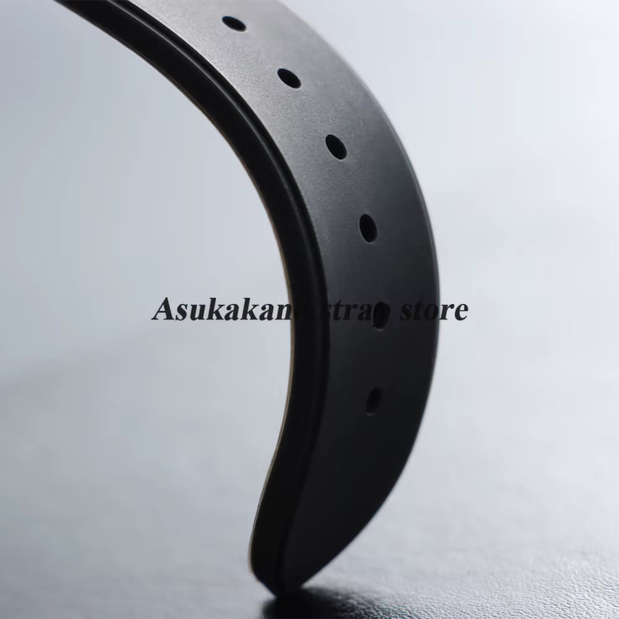 Asukaband Uhrenarmband Silikon, Schwarz, 25*13mm - Bild 2