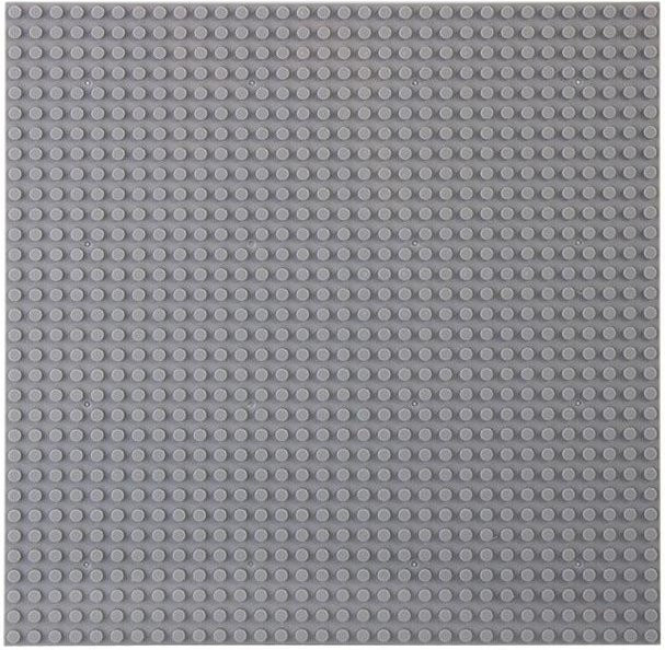 Yiran toy Grundplatten-Bausteinbrett, Grau, 1-teiliges Set, ab 6 Jahren - Bild 1