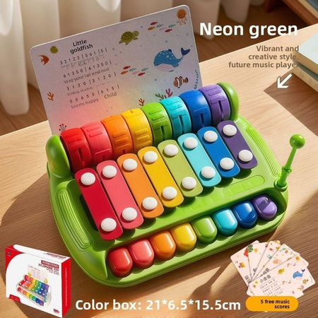 Linyi toy Klavier, 2-in-1 Spielzeug, ab 1,5 Jahre