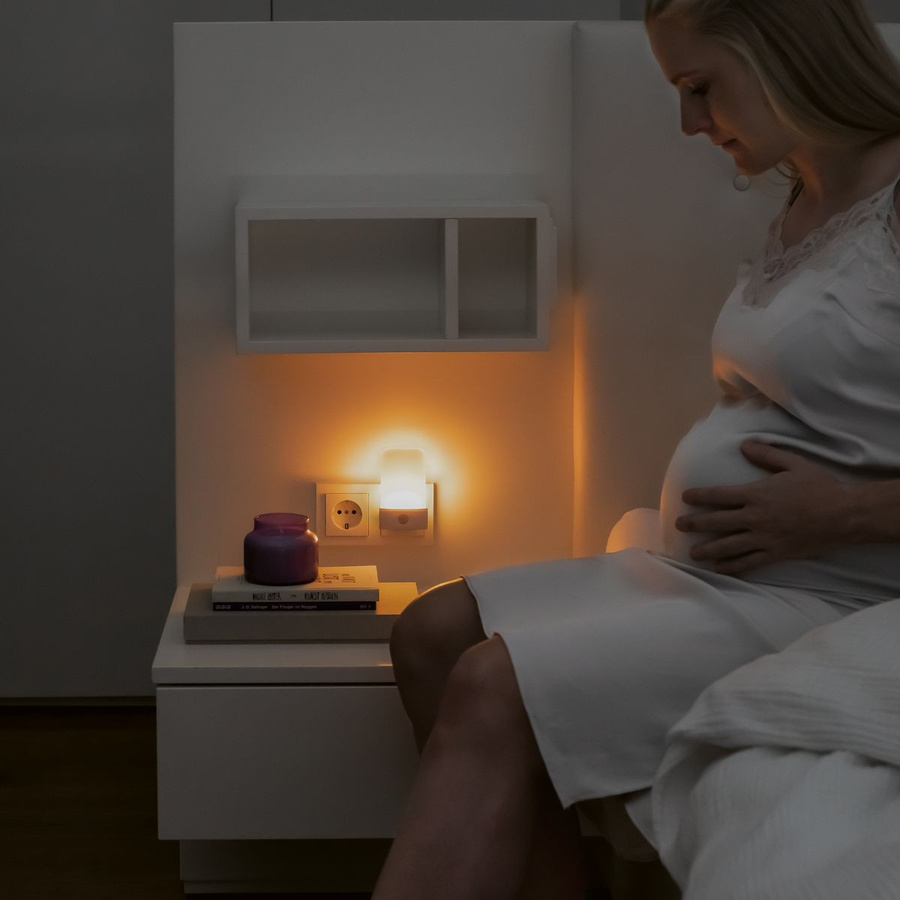 Reer Nachtlicht Mama mit Bewegungsmelder und Dämmerungssensor, LED, Weiß - Bild 4