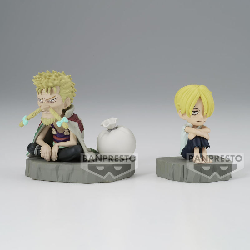 One Piece World Collectible Figure Log Stories Sanji und Zeff von Bandai Spirits als mehrfarbige Dekofigur aus Kunststoff - Bild 4