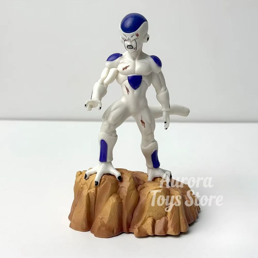 Bandai Dragon Ball Z Anime Figur Frieza Actionfigur aus PVC in Weiß und Lila, Höhe: 13 cm - Bild 2