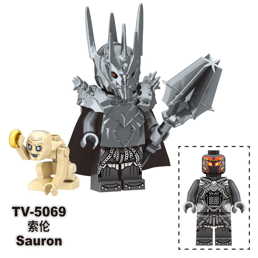 Herr der Ringe Elfen Orks Zwerg Rohan Mini Action Spielfiguren Bausteine - Bild 3