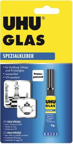 UHU Glas Spezialkleber Transparent 3 g - Bild 1