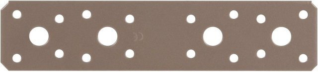 GAH Alberts Duravis Flachverbinder Perlbeige Duplexbeschichtet Stahl B: 180 mm, T: 40 mm, H: 3 mm - Bild 1