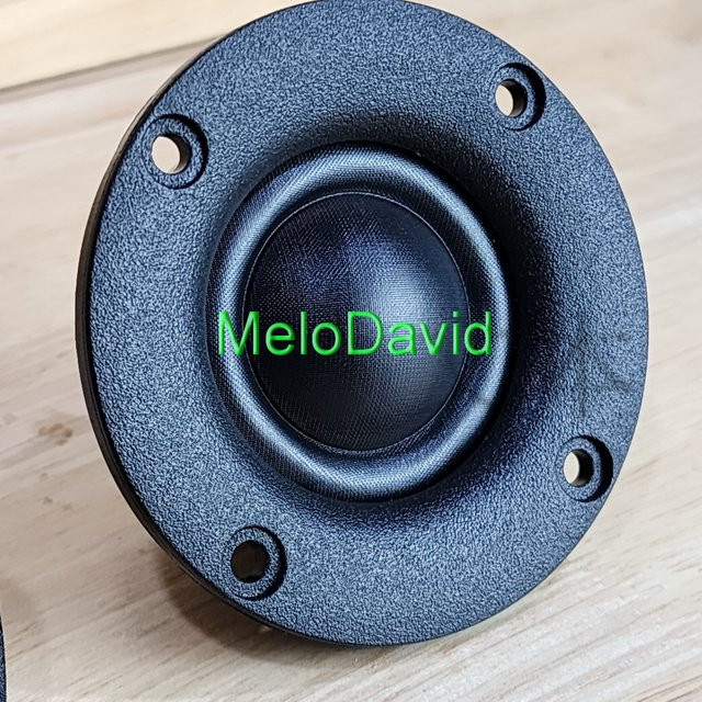 Wavecor TW030WA13 Hiend 30-mm-Seidenkalotten-Neodym-Hochtöner, 2er-Set, Schwarz, 4 Ohm, 100 W - Bild 1