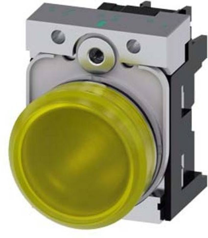 Siemens Indus.Sector Leuchtmelder gelb 22mm 3SU1152-6AA30-1AA0 - Bild 1
