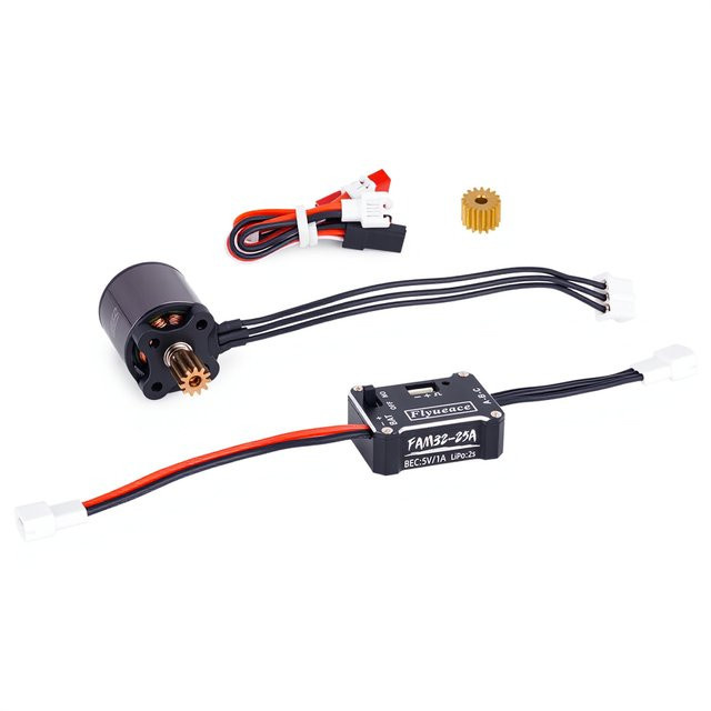MALOM RC 25A ESC 1212 3500KV TRX4M Außenrotormotor Bürstenlose Combo, 1/18 RC Crawler Upgrade-Zubehör - Bild 1