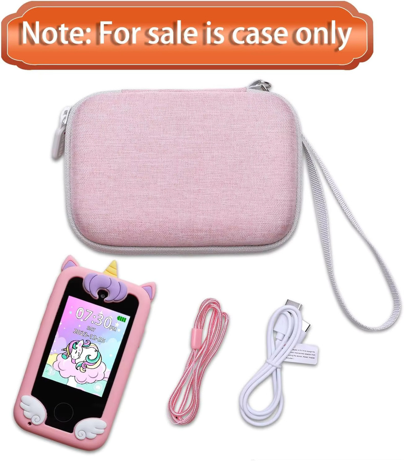 LTGEM Schutzhülle in Pink für Kinder-Smartphones kompatibel mit Luoba, WEOLULI, Luyiilo und Kikapabi - Bild 5