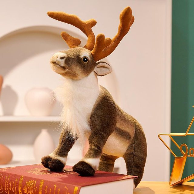 Bai Fen Bai Rentier Plüschtier, Hirsch, 42cm, ab 14 Jahre - Bild 1