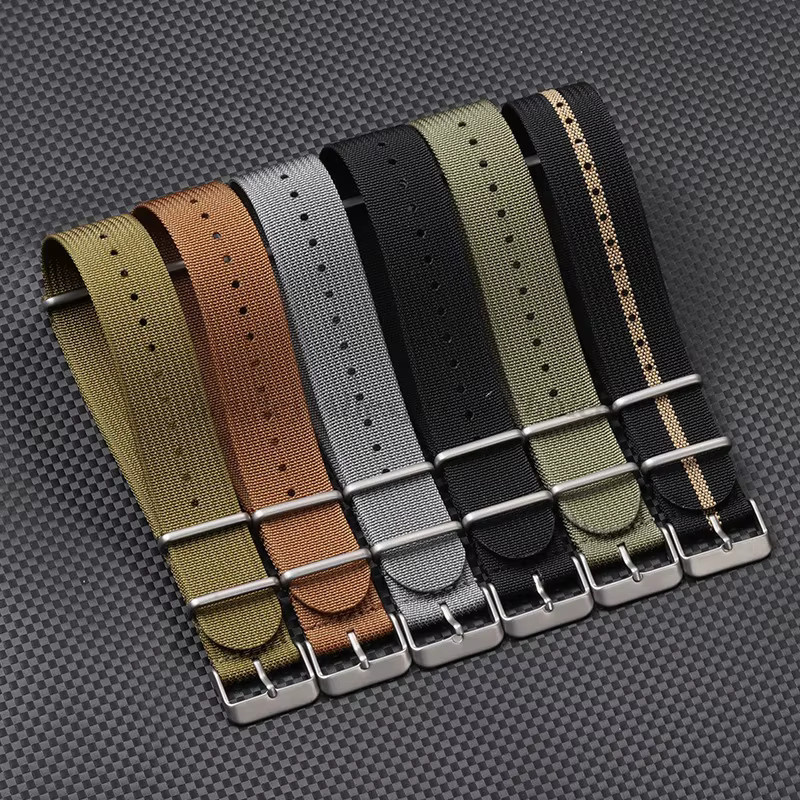 Langley Uhrenarmband Nylon, Textil/NATO, Unisex - Bild 1