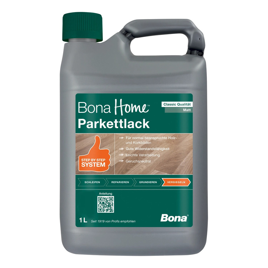 Bona Home Parkettlack Classic matt transparent 1 l - Bild 2