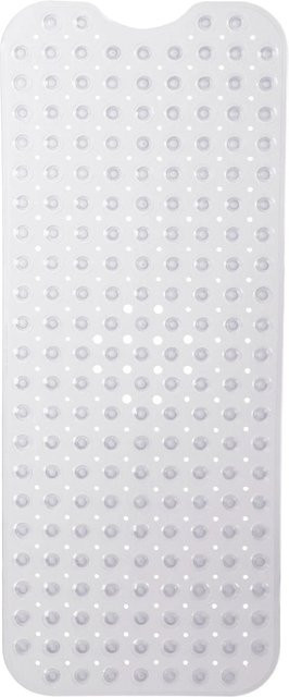 Rutschfeste Badewannenmatte XXL von Relaxdays in Transparent, B/T/H: 97 x 39 x 0,7 cm - Bild 1