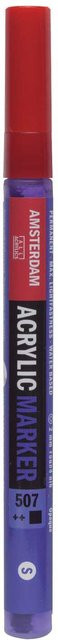 AMSTERDAM Acrylmarker Ultramarinviolett mit 1-2mm feiner Spitze - Bild 1