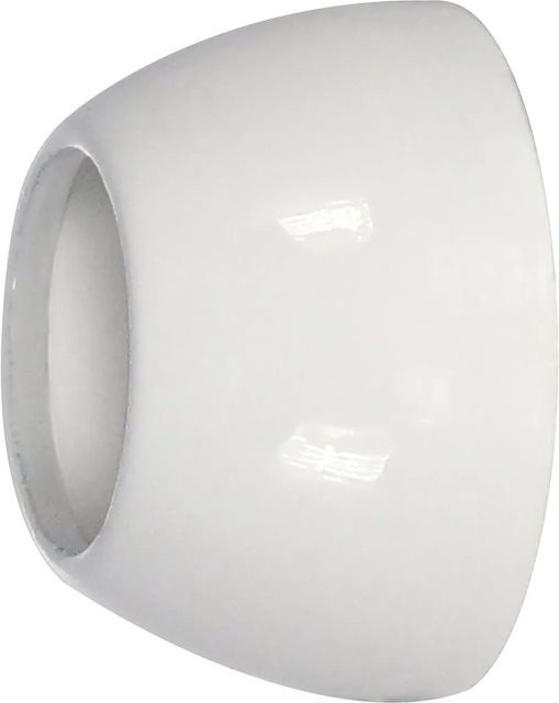 Mydeco Wandhalterung für Gardinenstangen aus Metall in Weiß Ø 2 cm - Bild 1