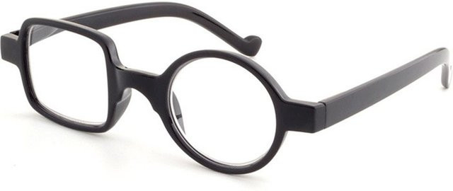 Lesebrille, quadratischer Rahmen, Vollrand, Kunststoff - Bild 1
