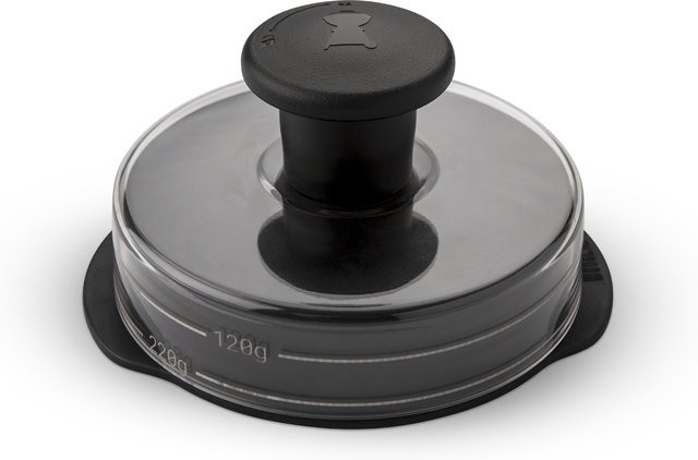 Weber Hamburgerpresse 2-teilig Schwarz - Bild 2