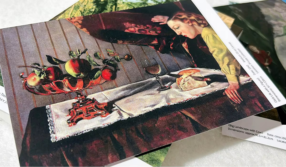Balthus Art Series Postkarten im Retro-Design, 30 Stück Set für DIY-Dekoration und Schreibwaren - Bild 1