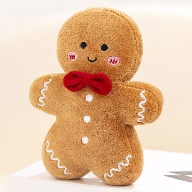 Yiran toy 1 Weihnachtskeks-Mann Plüschfiguren Anhänger - Bild 1