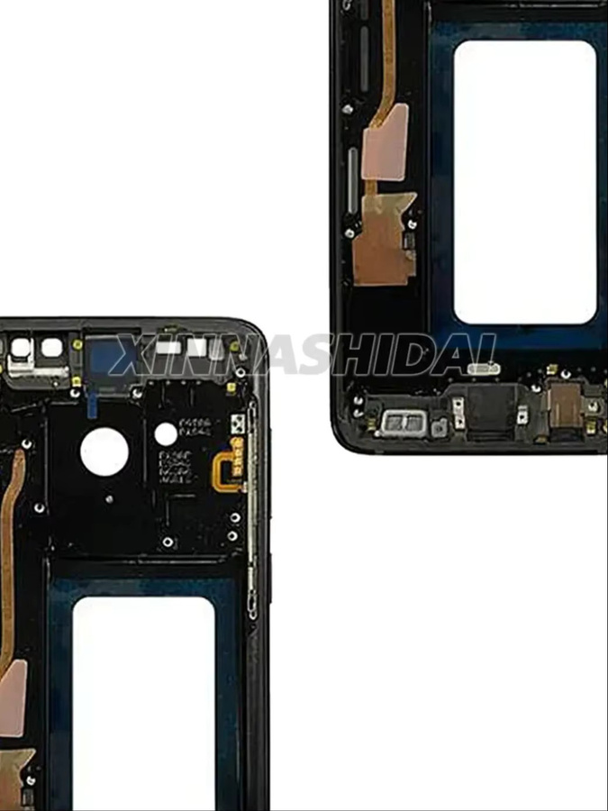 Samsung Galaxy S9 Plus Ersatz-LCD-Display mit OLED-Qualität und Touchscreen-Digitizer inklusive Rahmen und Rückabdeckung in Schwarz - Bild 3