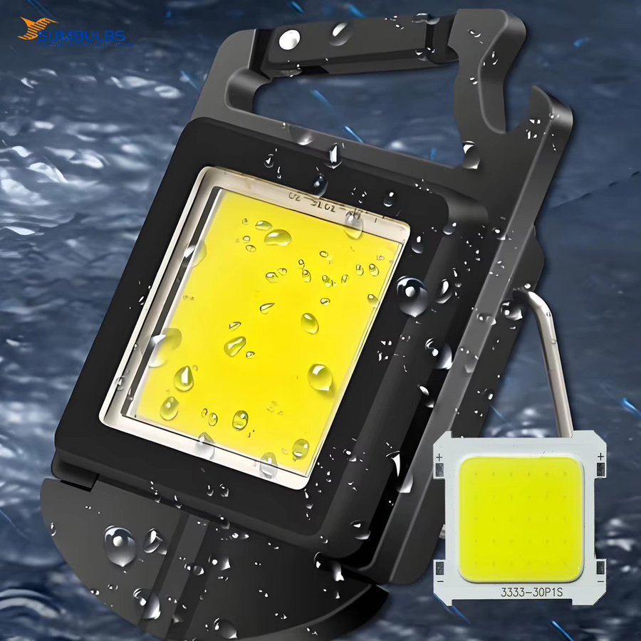 20 Stück Integrierte COB LED Set mit 5W und 3V in Weiß und Gelb für Spotlight-Röhrenleuchten und Campinglampen - Bild 2