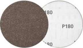 PFERD Compactkorn Klettscheibe KR A180 CK für Feinschliff mit Winkelschleifer, Durchmesser: 125 mm, Farbe: Braun - Bild 1