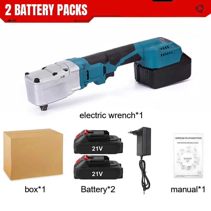 Bürstloser elektrischer Ratschenschlüssel 1/2 Zoll von Makita für 18V Akkus in Blau mit 1000NM Drehmoment und 4800RPM für die Autoreparatur - Bild 3