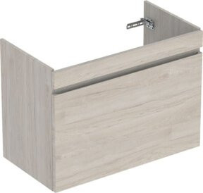 Geberit Waschtischunterschrank Renova Plan in Nussbraun, B/T/H: 83,2 x 60,6 x 44,6 cm - Bild 1
