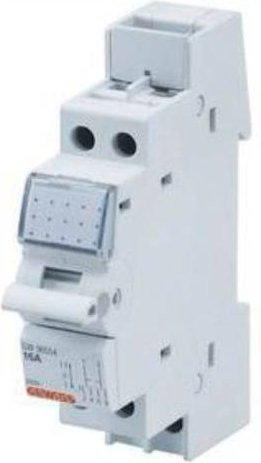 Gewiss Gruppenschalter Weiß 1polig 16A 1 Wechsler 250V für DIN-Schiene - Bild 1