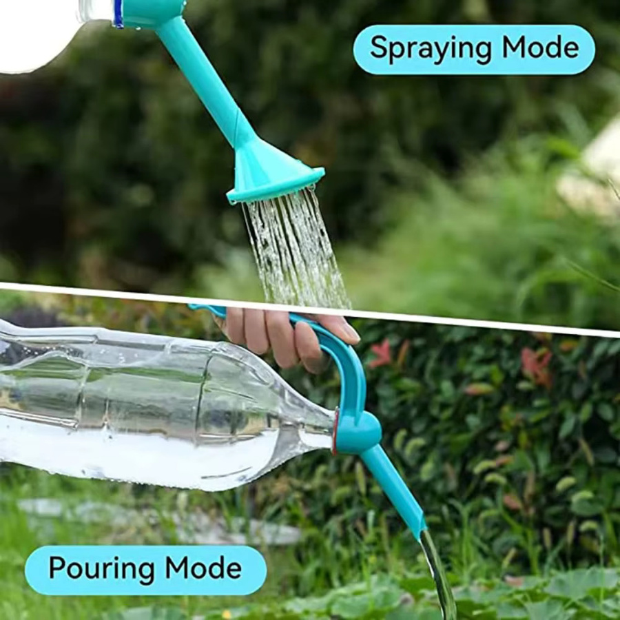 Ninth World Handgehaltene Doppelfunktions-Wassersprühflasche als Gießkannenaufsatz und Bewässerungsdüse für Setzlinge - Bild 3