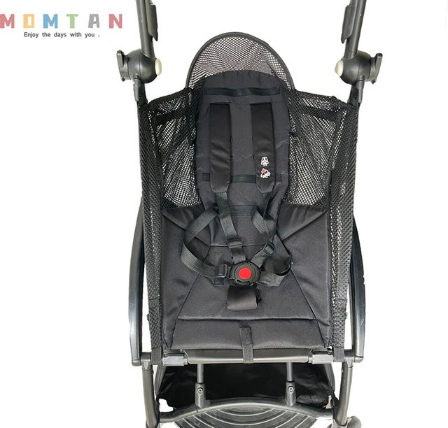 Mutterbräune Kinderwagen-Basis kompatibel mit Babyzen YOYO & YOYO2 in Schwarz - Bild 1