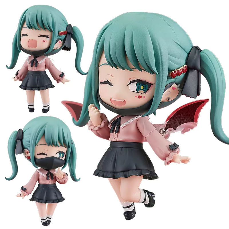 Bandai Hatsune Miku Vampir Anime Figur, mehrfarbig, Kunststoff, Höhe: 10 cm - Bild 4