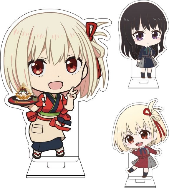 Bandai Lycoris Recoil, Acryl-Figur Ständerplatte, Einzelfigur - Bild 1