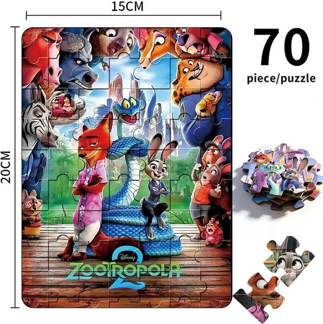 Yiran toy Zootopia 2 3D Puzzle 6–12 Jahre - Bild 1