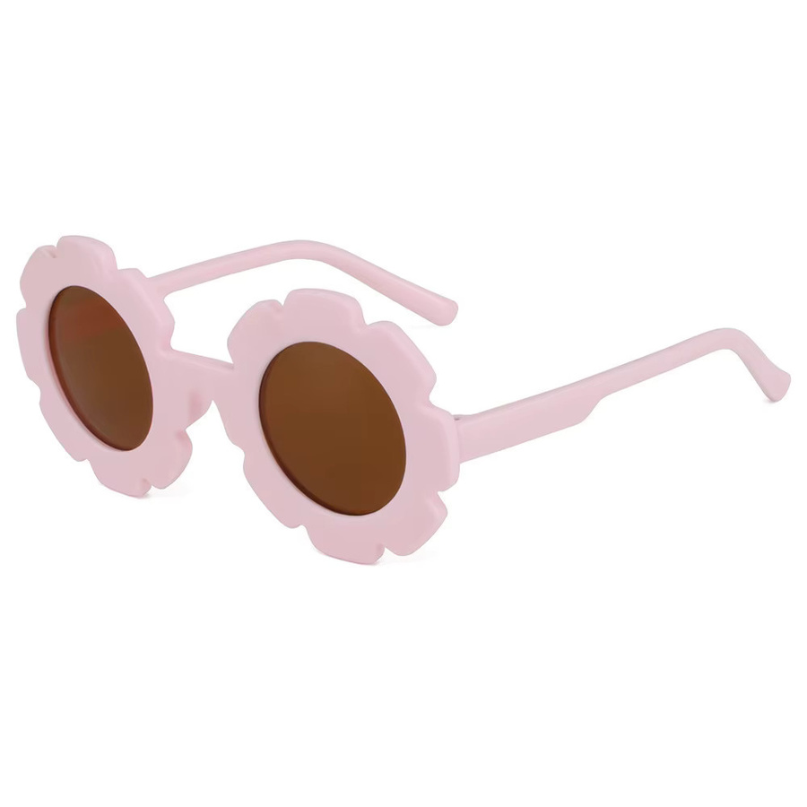 ZUXUB Kindersonnenbrille, Vollrand, rund, Kunststoff - Bild 2