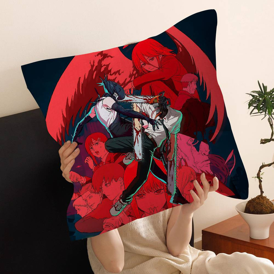 Chainsaw Man Der Film Reze Arc Kissenbezug in Multicolor, B/T/H: 18 x 18 x 18 cm - Bild 3
