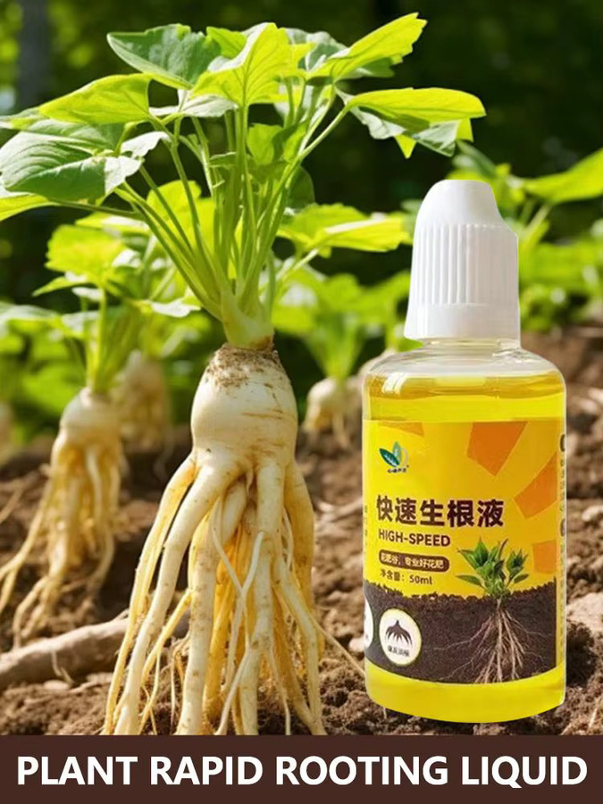 Flüssiger Pflanzenwurzelstimulator zur Wurzelverstärkung und Nährstoffversorgung, 50 ml - Bild 6