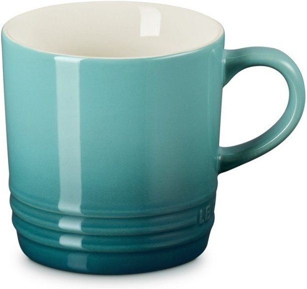 Le Creuset Steinzeug Becher Bleu Riviera Blau 200 ml - Bild 1