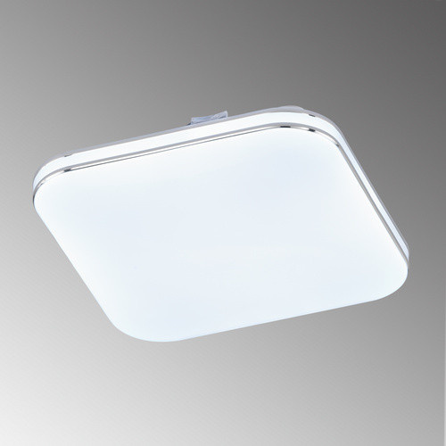 Fischer & Honsel LED-Deckenleuchte Porto Weiß, quadratisch aus Acryl, dimmbar, B/T: 29,5 x 29,5 cm - Bild 4