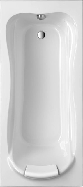 OTTOFOND Badewanne Jamaica rechteckig aus Acryl, Farbe: Weiss, B/H/L: 80 x 40 x 180 cm - Bild 1