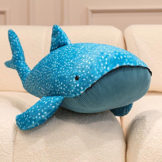Yiran toy Blauwal Plüschtier, Blau, 80cm - Bild 1