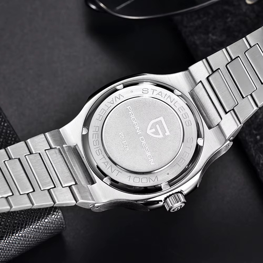 PAGANI DESIGN Armbanduhr Automatik, Edelstahl, Saphirglas, Herren - Bild 2