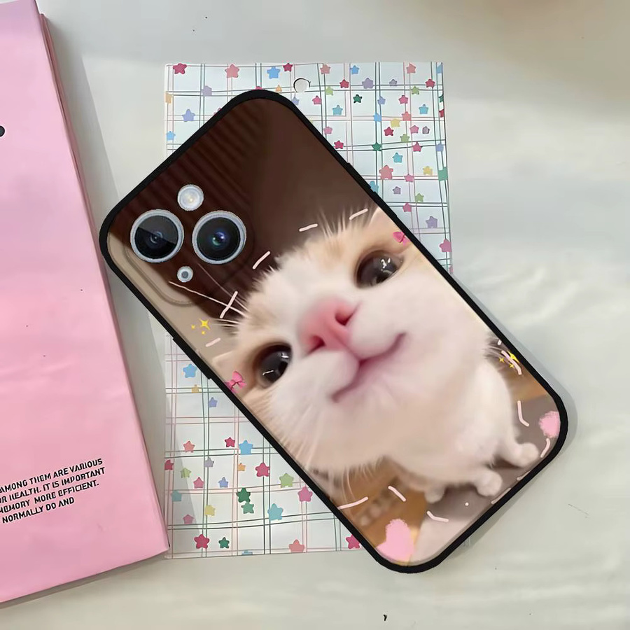 Mesuca Handyhülle mit niedlichem Katzen-Design für iPhone 11 bis iPhone 17 Pro Max, Mehrfarbig - Bild 6