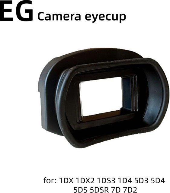 Canon Augenmuschel aus weichem Gummi für Kamera-Sucher in Schwarz - Bild 1